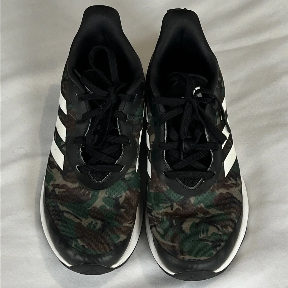 Adidas Camouflage FortaRun K Running Shoes